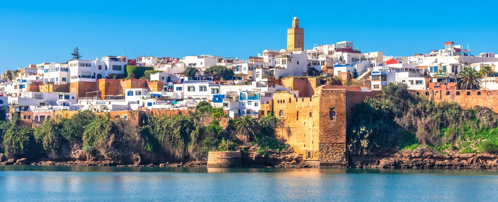Rabat Kasbah Oudayas and Bouregreg River
