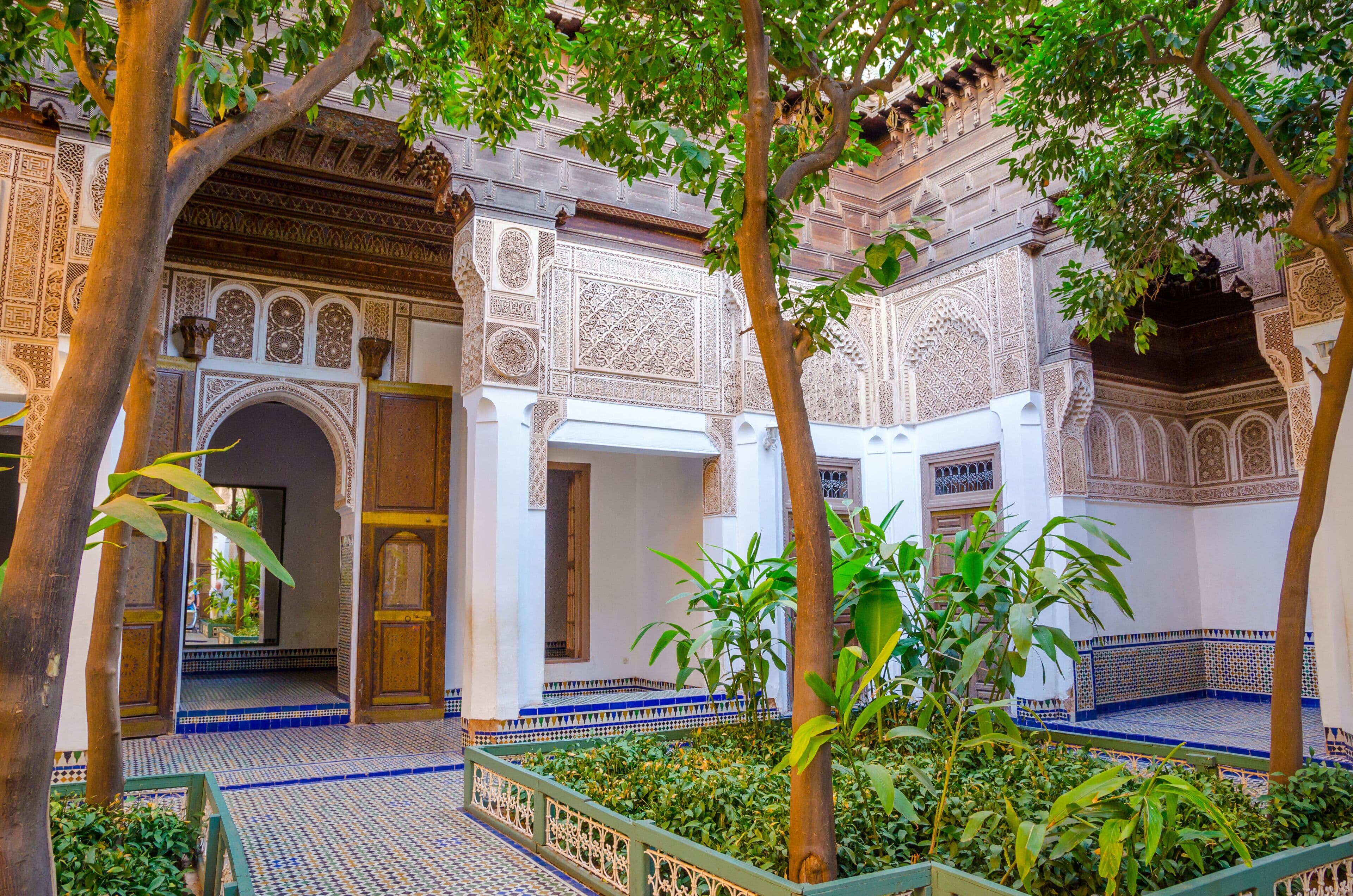 Bahia Palace Courtyard